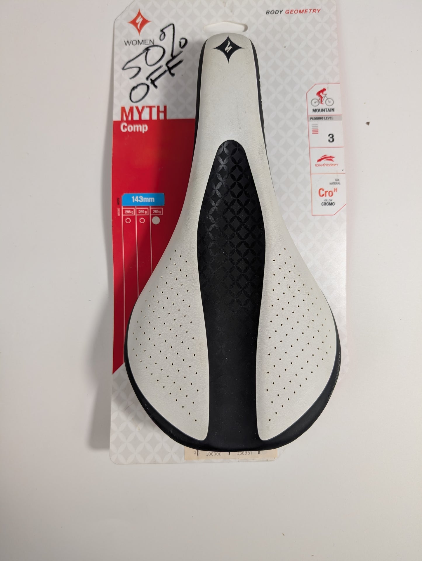 Specialized Women's Myth Comp Saddle 143mm