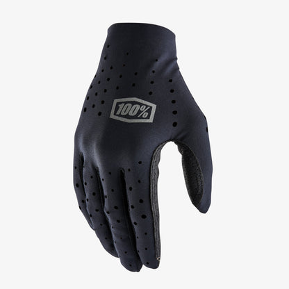 100% MTB Sling Short Finger Gloves - Black, All Sizes