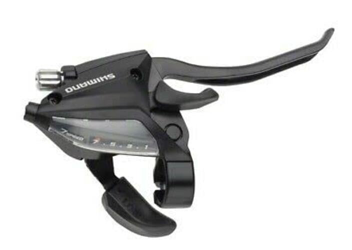 Shimano ST-EF500 3 x 7-Speed Brake/Shift Lever Set Black3
