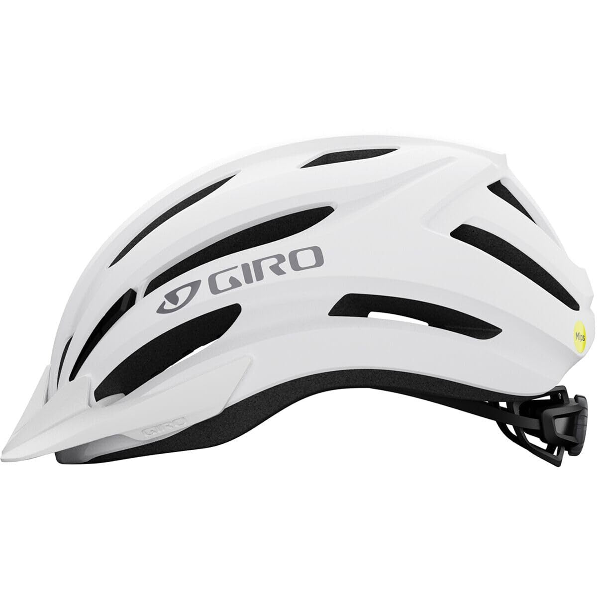 Giro Register MIPS Adult Recreational Cycling Helmet - Matte White/Charcoal,3
