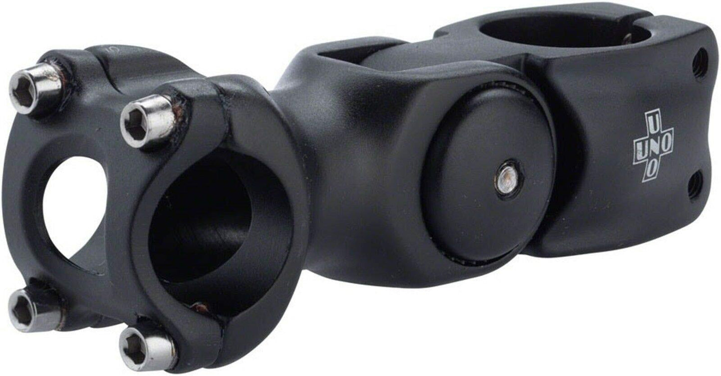 Kalloy 820 Stem - 90mm, 25.4 Clamp, Adjustable, 1 1/8", Aluminum, Black2