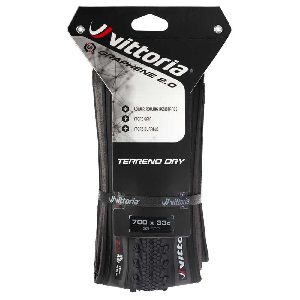 Vittoria Terreno Dry 700x38c Folding Full Black Clincher Tyre2