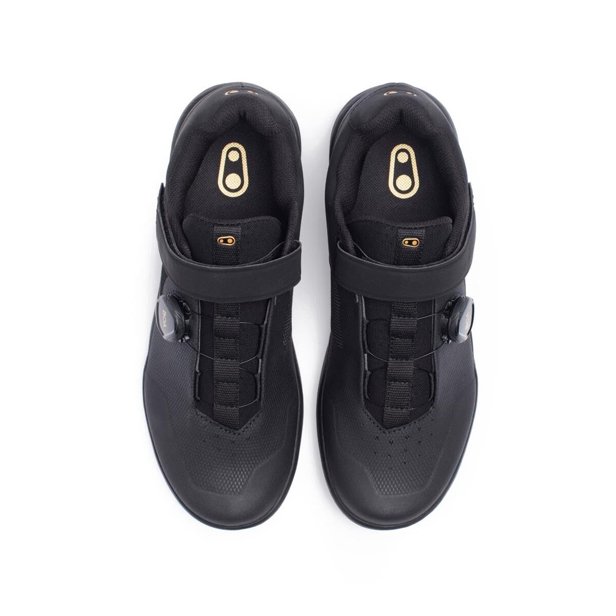 Crankbrothers Unisex Flat Mountain-Biking-Shoes, Black/Gold, 7 US Men5