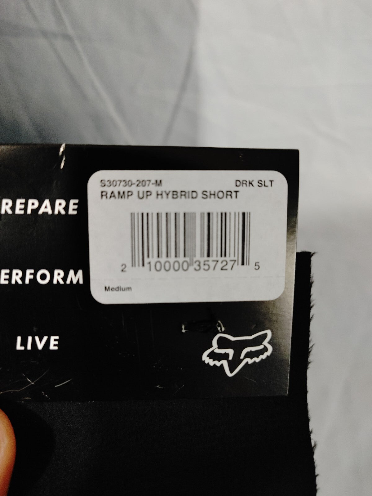 Fox Mens Ramp Up Hybrid Shorts Blue Size Medium2