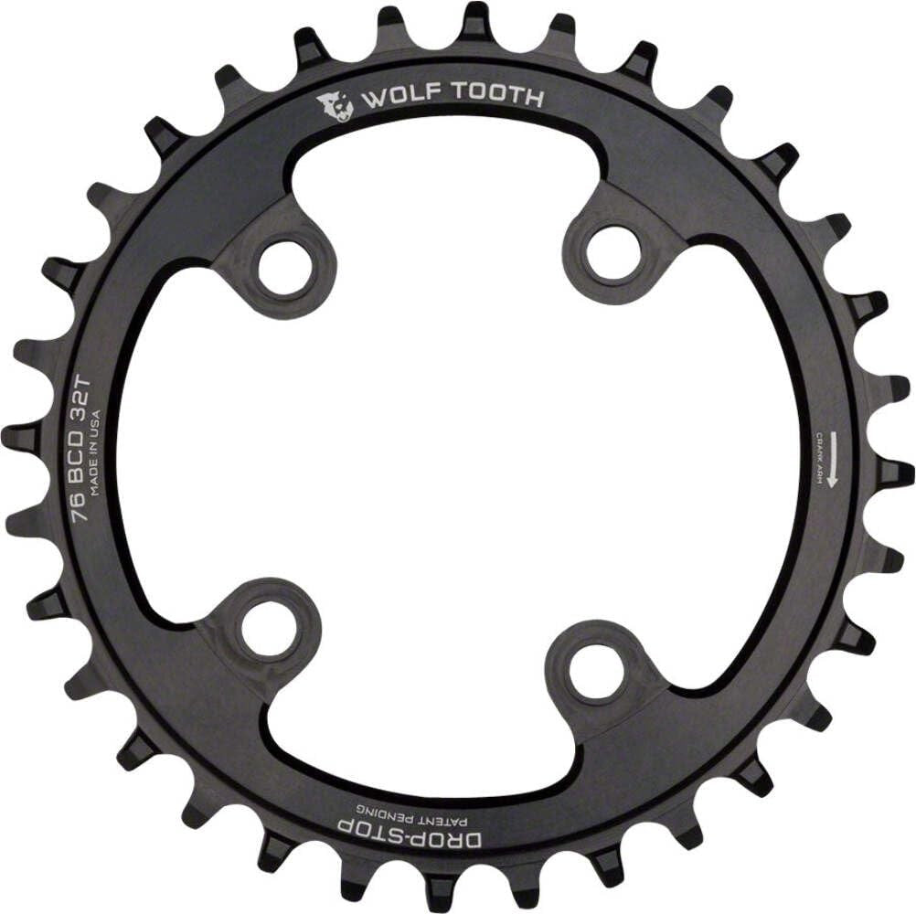 Wolf Tooth 76 BCD Mountain Bike Chainring for SRAM XX1 and Specialized Stout (301
