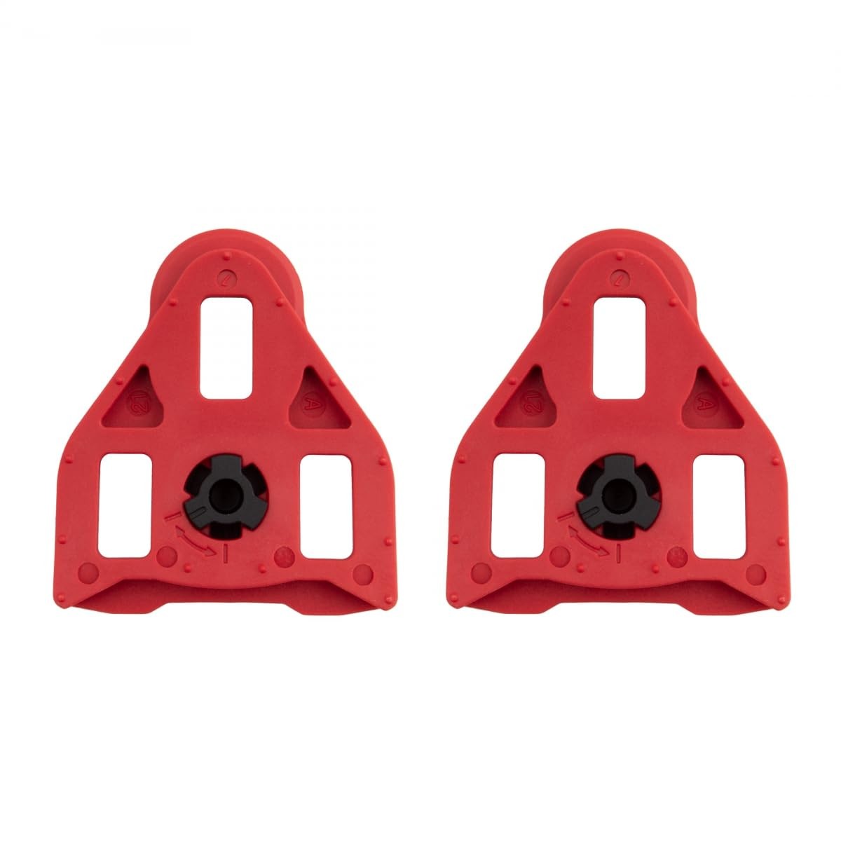 Exustar Pedals Red Clipless PR37P Alloy Black Delta - PR73P2