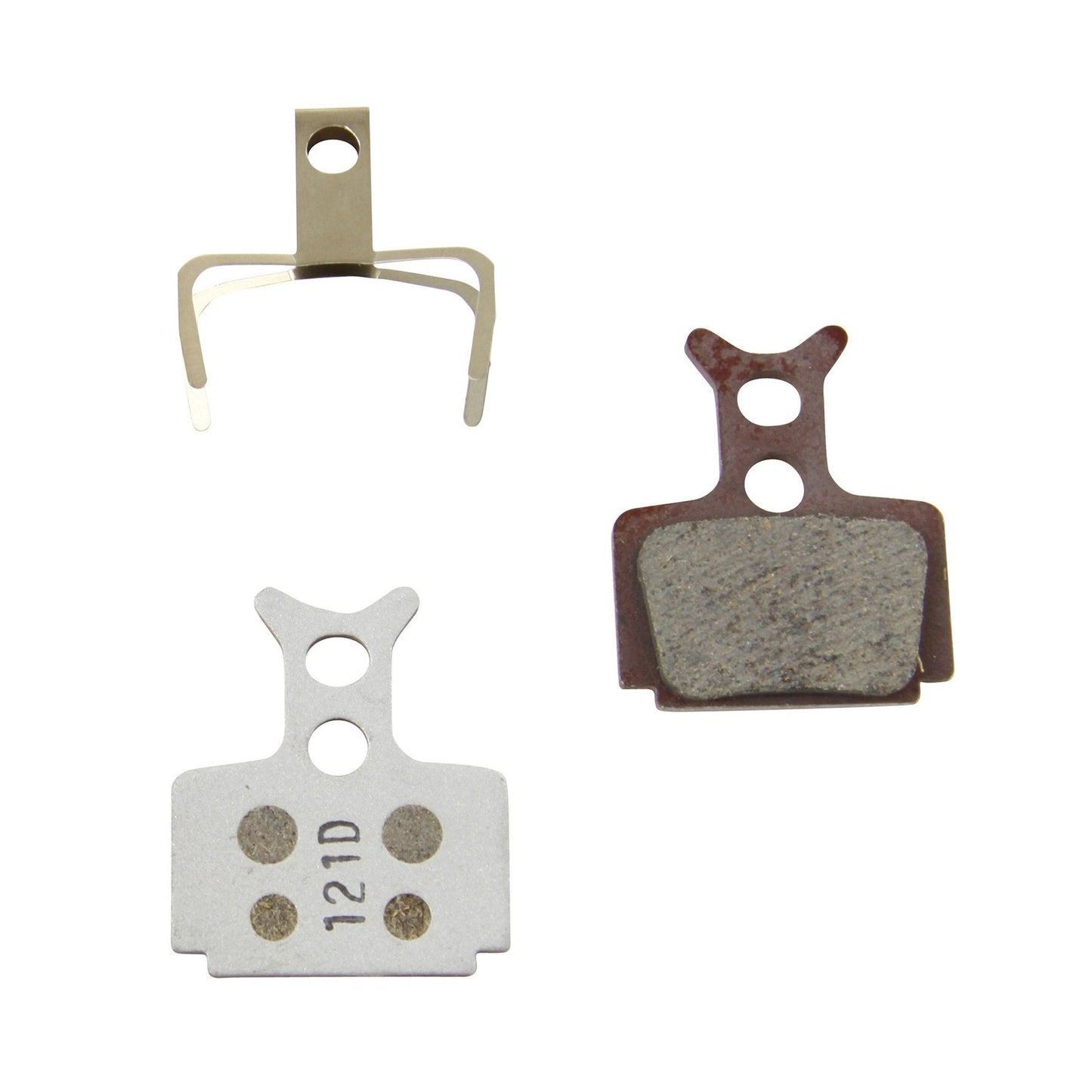 Formula Disc pad + spring set, R1/One/Mega - alum/organic1