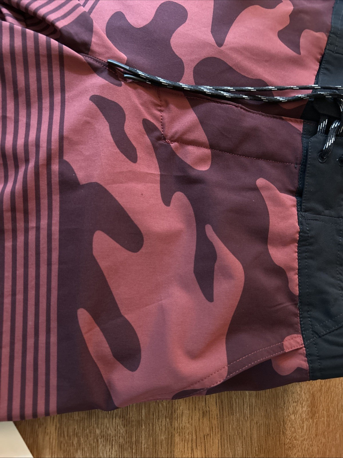 Fox Racing Burgundy/Multi Camo Hybrid Short5