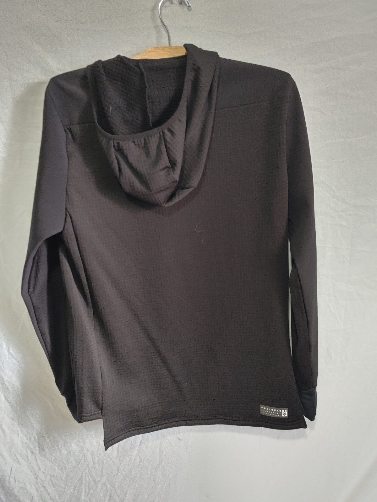 Fox Mens Defend Thermal Hoodie Black Medium1