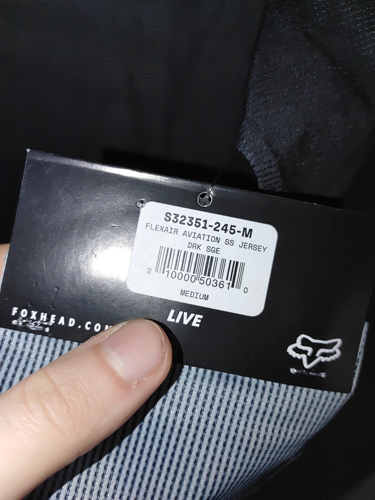 Fox Mens Flexair Aviation SS Jersey Medium2