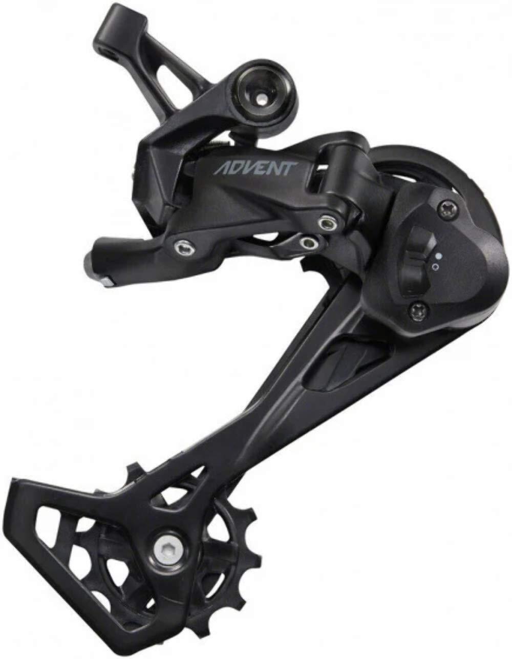 microSHIFT ADVENT Rear Derailleur - 9 Speed, Long Cage, Black, With Clutch1