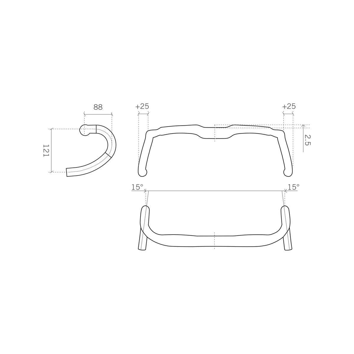 Full Speed Ahead - A-Wing Pro AGX Alloy Drop Handlebar | for Road and Gravel2