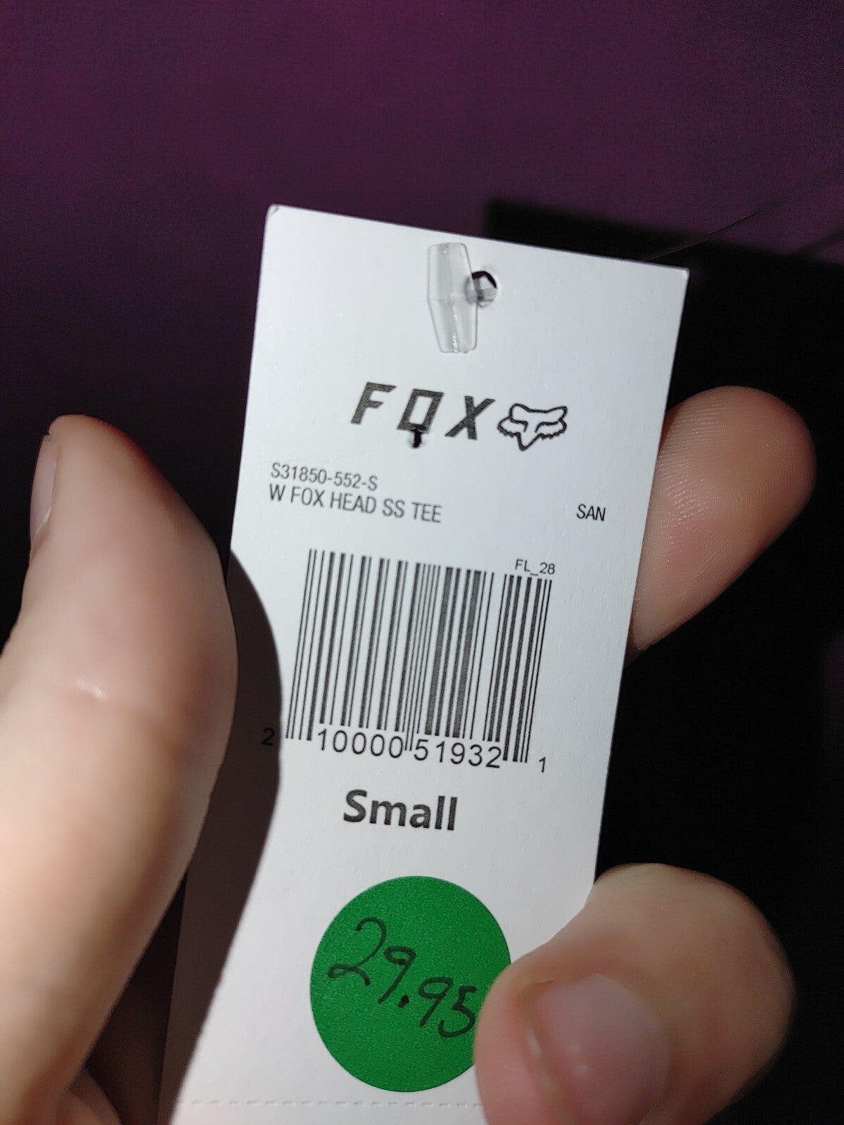 Fox Womens Foxhead SS Tee Shirt Pink Small2