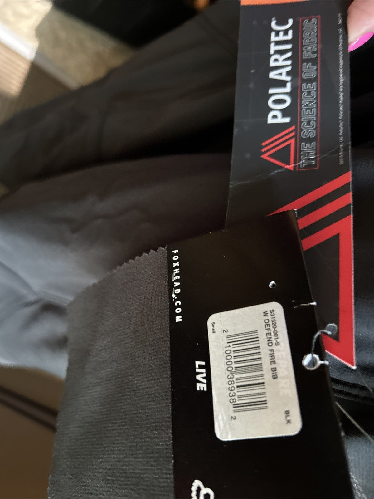 Fox Polartec women’s defend fire bib2