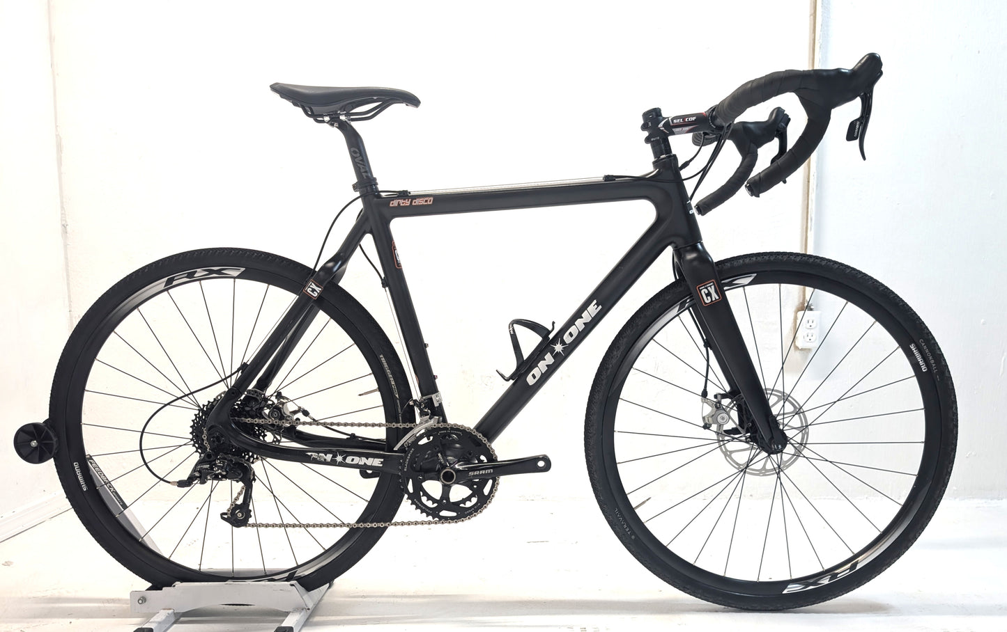 On-One Dirty Disco CX Cyclocross Bike – Medium – Carbon Fork – SRAM Apex 10-Speed