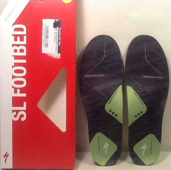 Specialized SL Body Geometry Footbed Size 36-37 Green