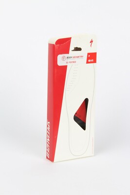 Specialized SL Body Geometry Footbed, Size 44-45, Red