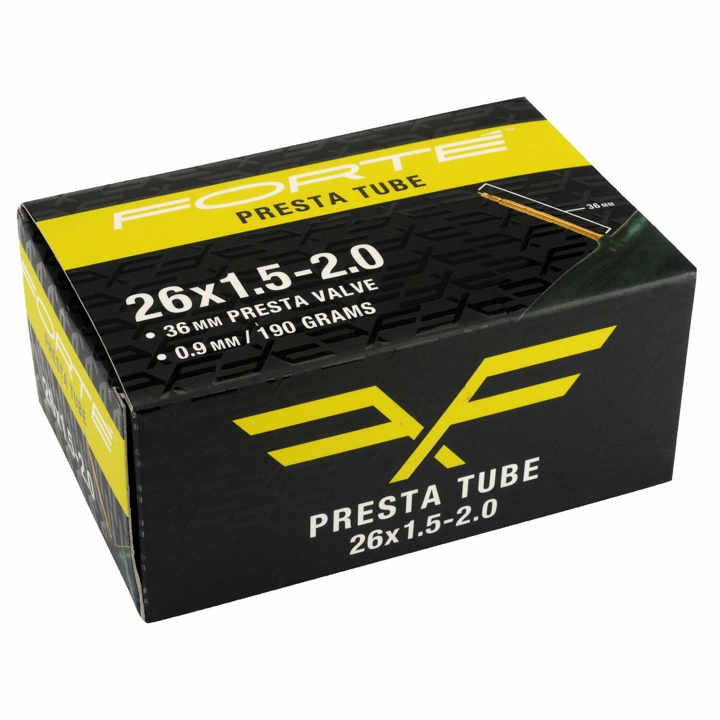 Forte MTB Presta Tube 26 x 1.5-2.0" PAIR Set of Two