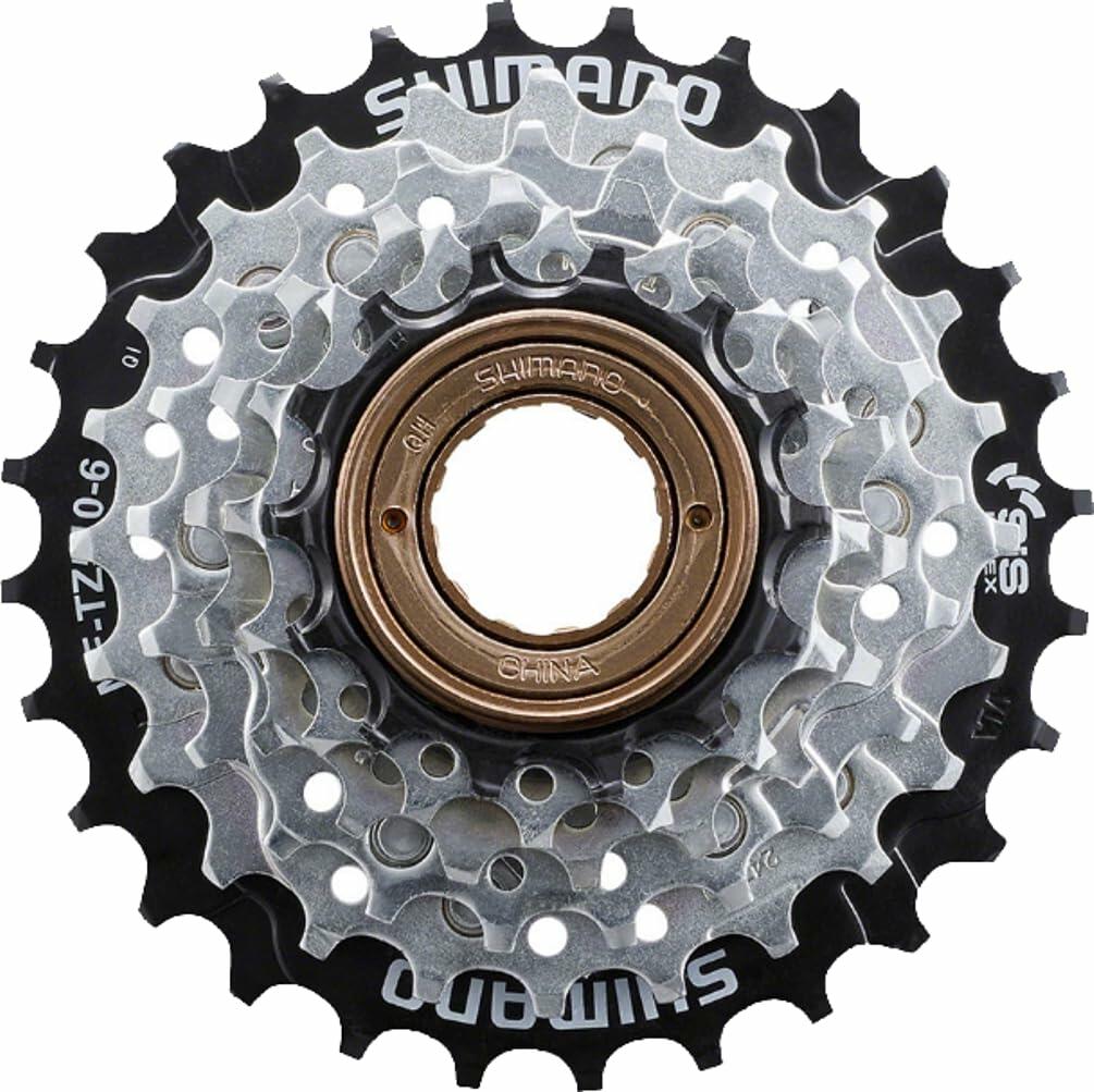 Shimano 6-Speed Freewheel Replacement Cluster - MF-TZ510-14-28 - EMFTZ5106428CP