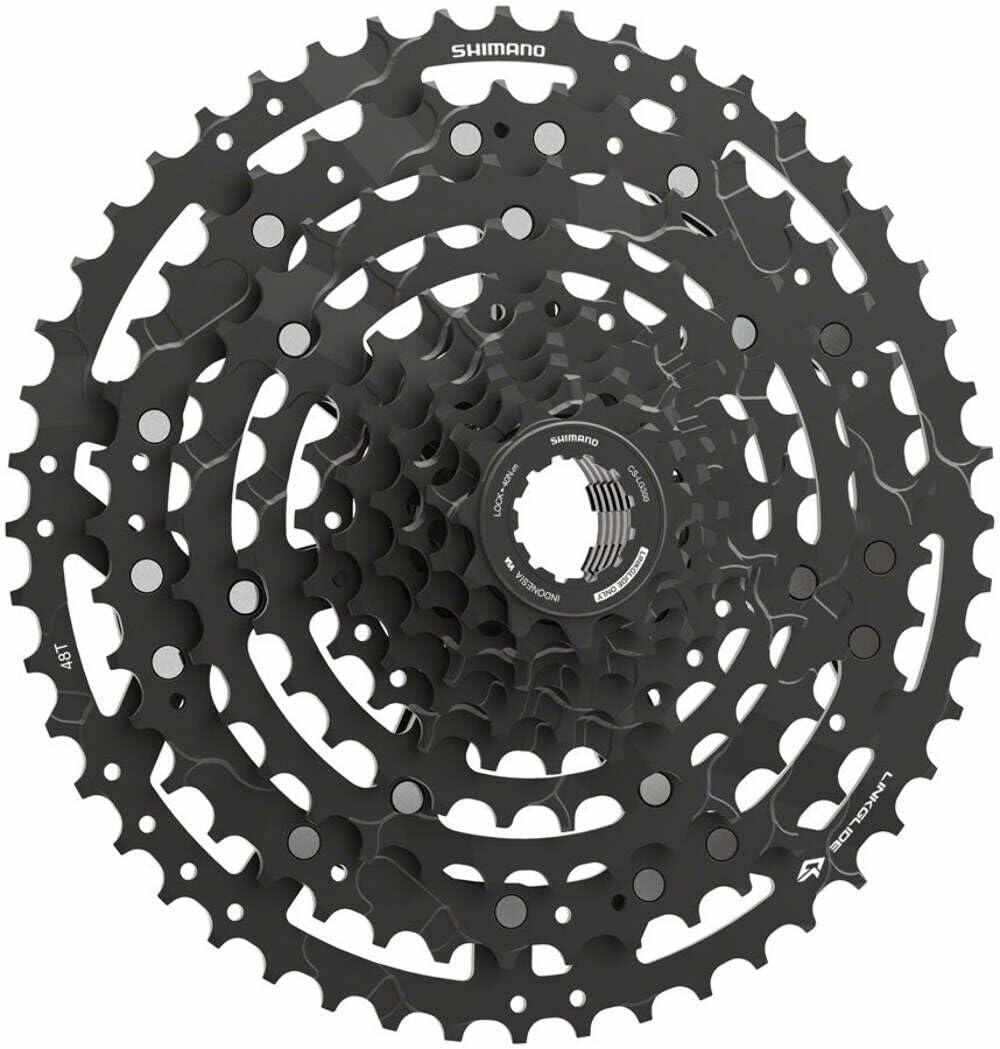 SHIMANO CUES CS-LG300-10 Cassette - 10-Speed, 11-48t, Black
