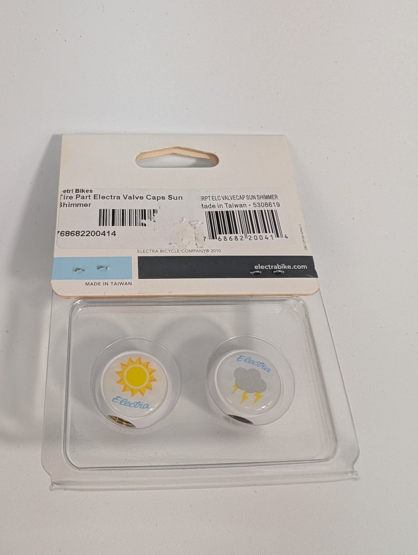 Electra Weather Valve Caps - Sun Shimmer - NIB