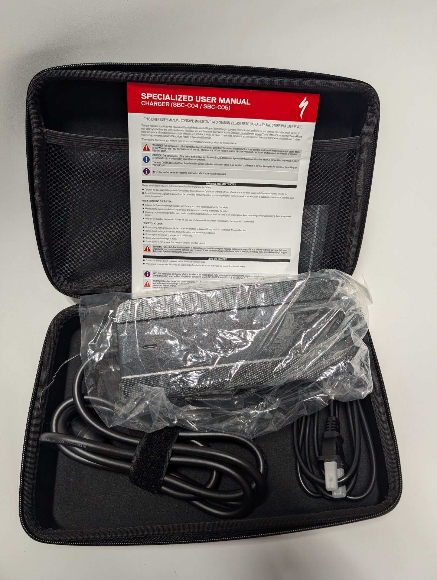 Specialized Battery Charger w/ USA Cable SBC-C04/C05