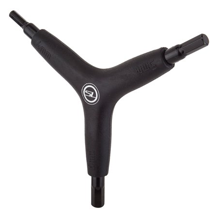 Sunlite Hex Wrench for Bikes, 3-Way Metric 4-5-6mm