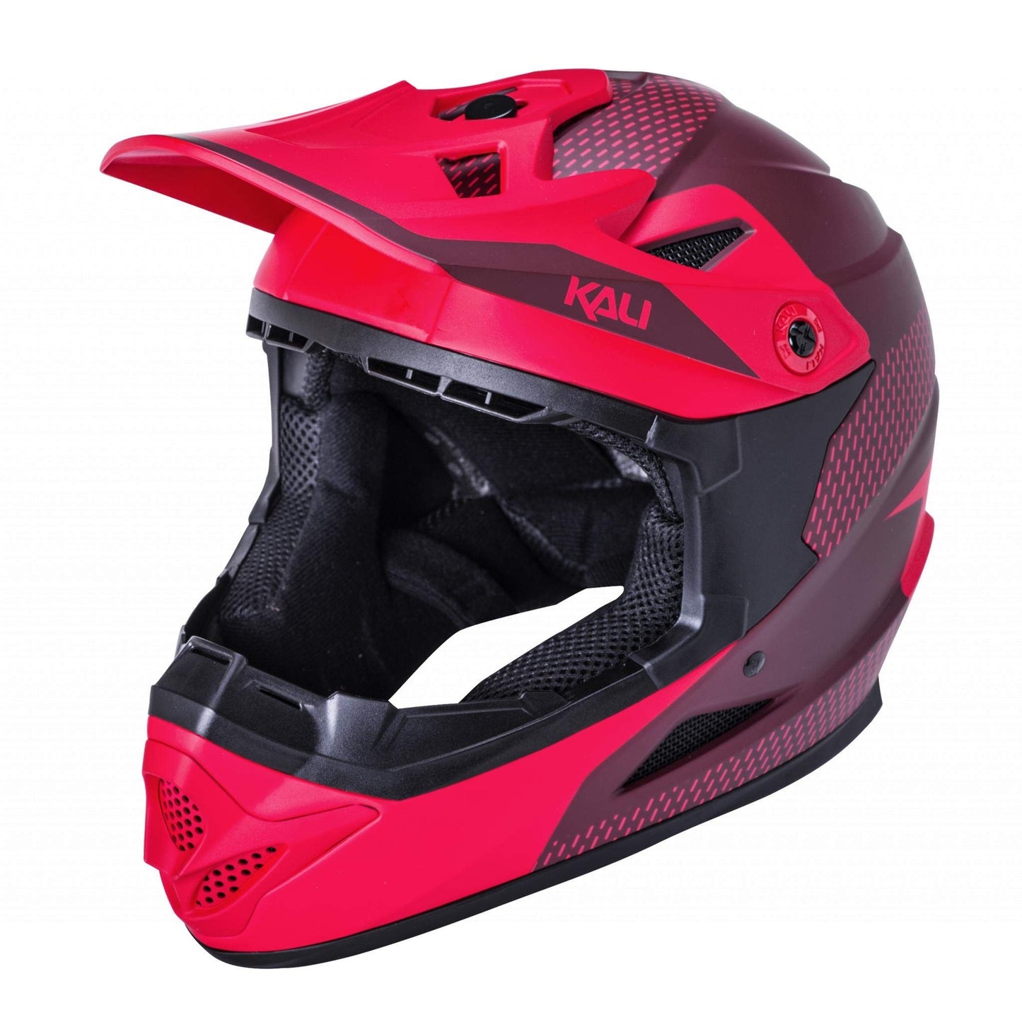 KALI PROTECTIVES Zoka Helmet, Color: Dash Mat Red/Burgandy, Size: M (0210621216)0