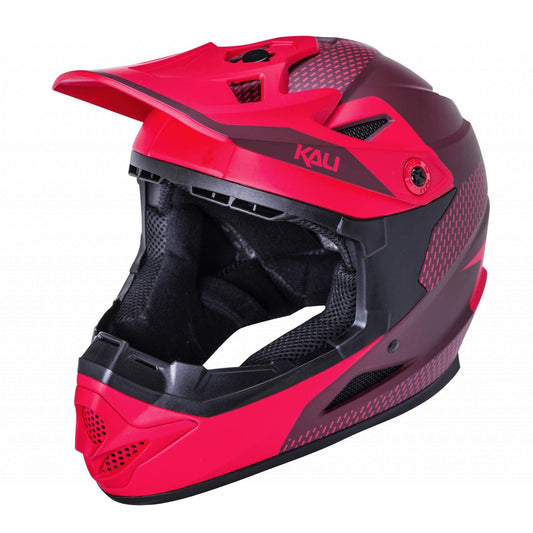 KALI PROTECTIVES Zoka Helmet, Color: Dash Mat Red/Burgandy, Size: M (0210621216)0