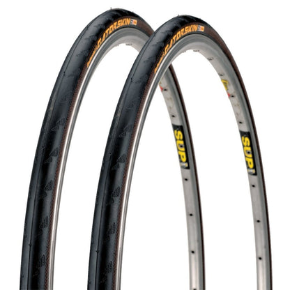 Continental GatorSkin Tires 650x23c Puncture Resist Road Track 650c Bike0