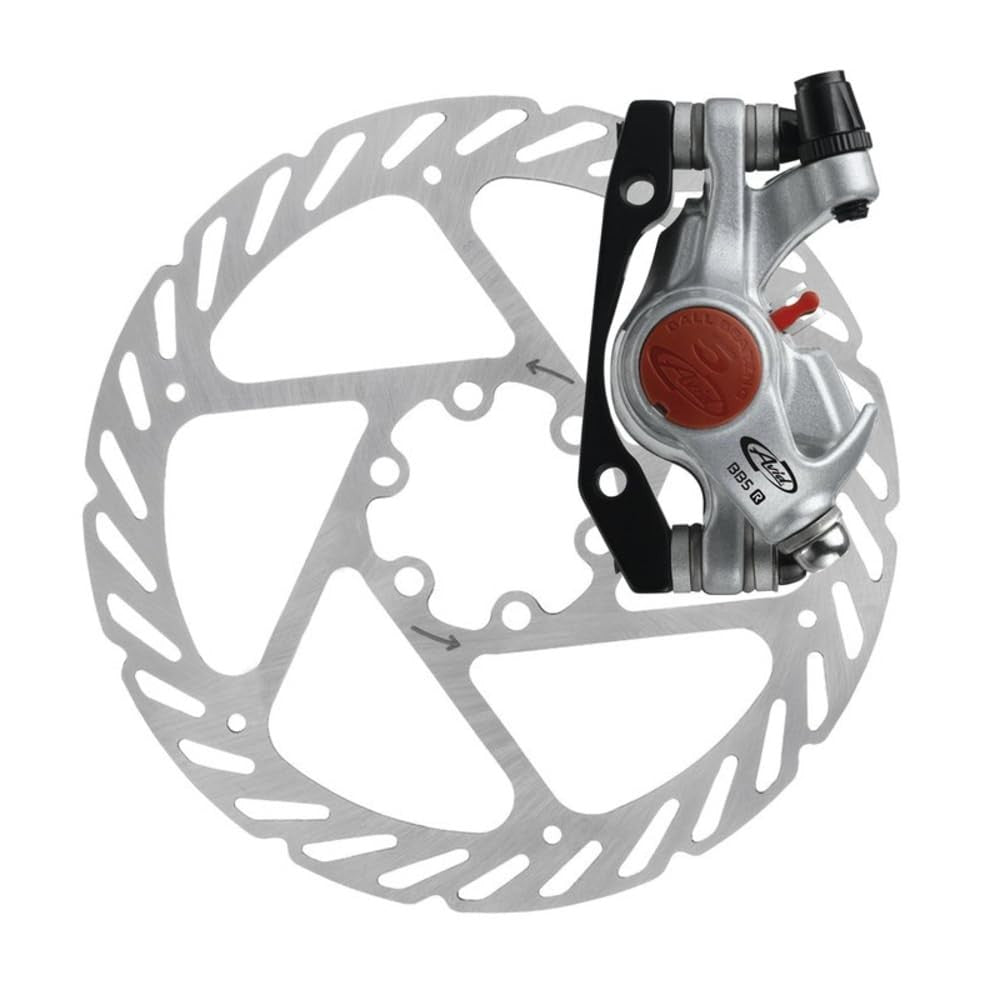 Avid BB5 Road Disc Brake Caliper and 160mm G2 Clean Sweep Rotor Platinum Front1