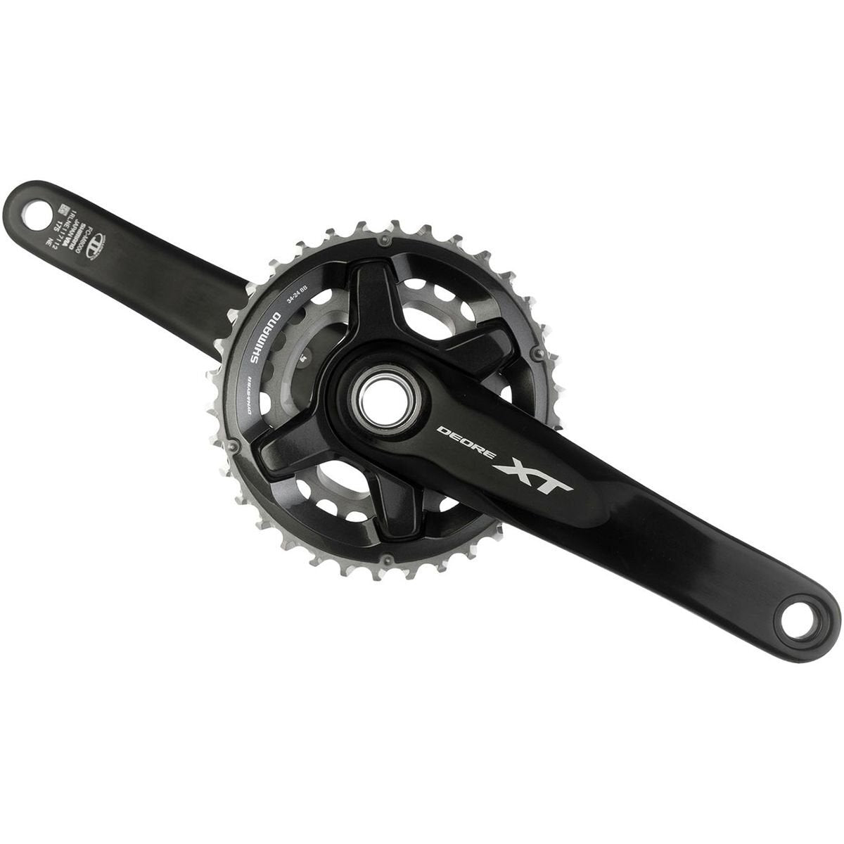SHIMANO Deore XT M8000 Crankset - Double 34/24T0