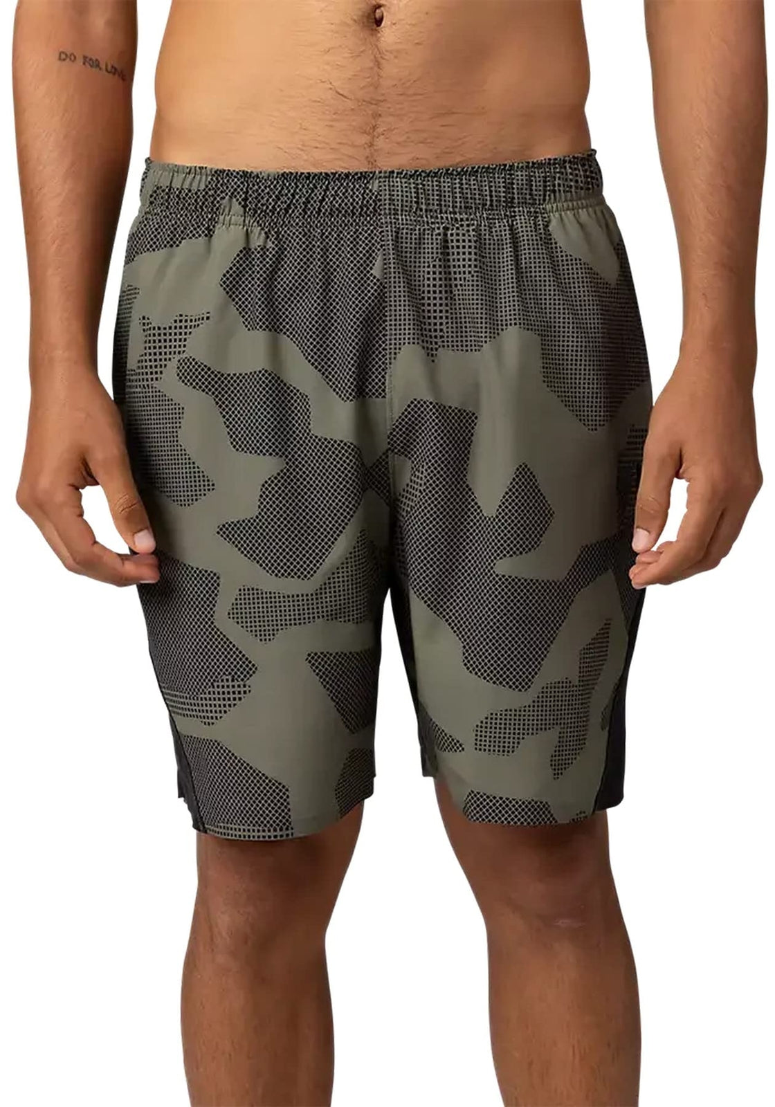 Fox 30615-031S CORE CAMO SHORT 7" LINERLESS Green Camo S0