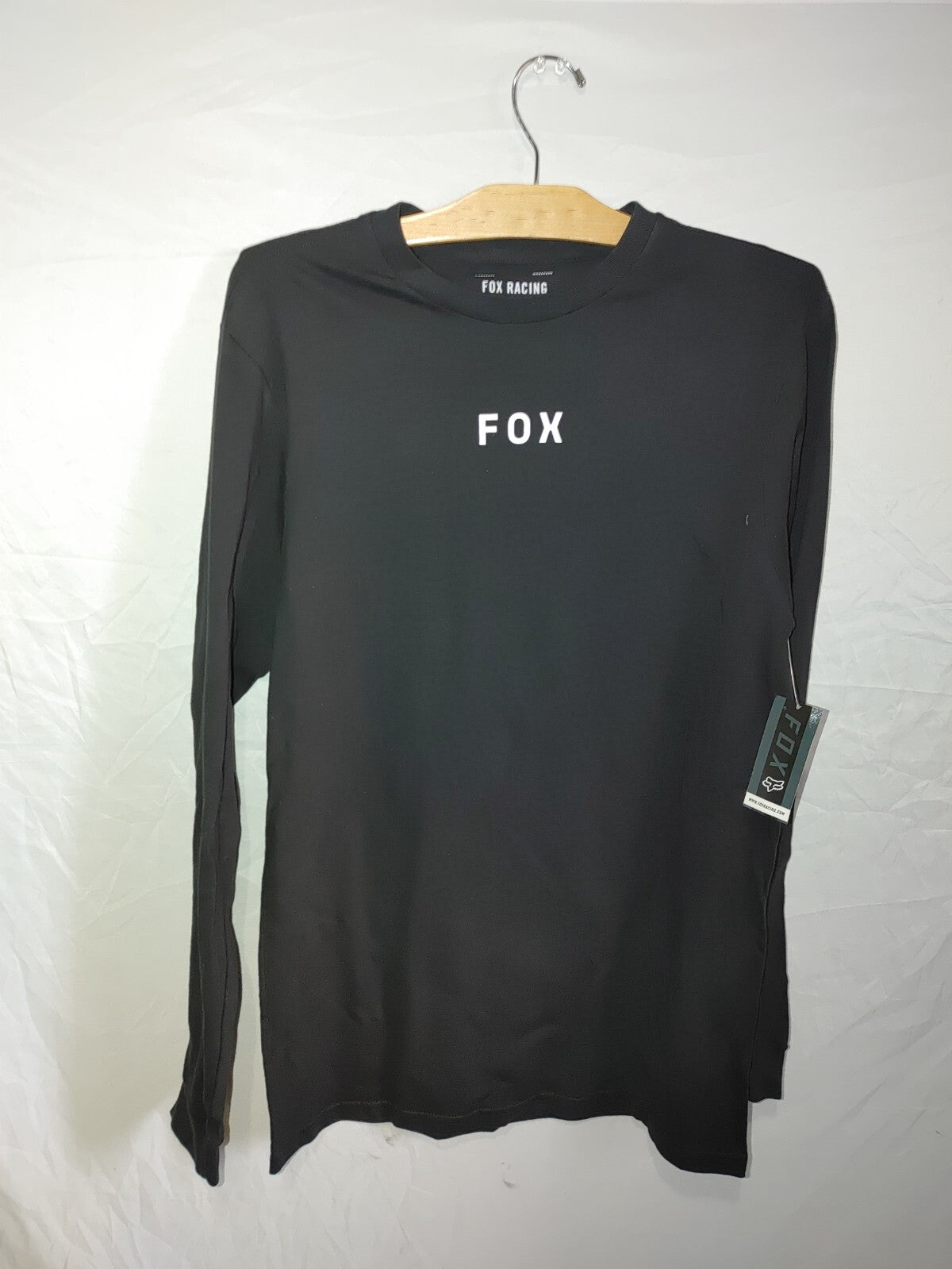 Fox Mens Flora LS Premium Tee Shirt Black Medium0