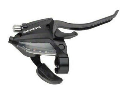 Shimano ST-EF500 3 x 7-Speed Brake/Shift Lever Set Black3