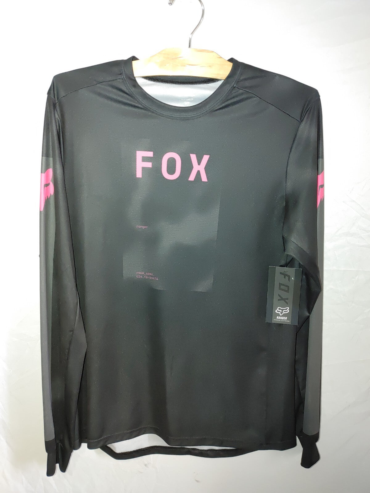 Fox Mens Ranger LS Jersey Taunt Black Medium0