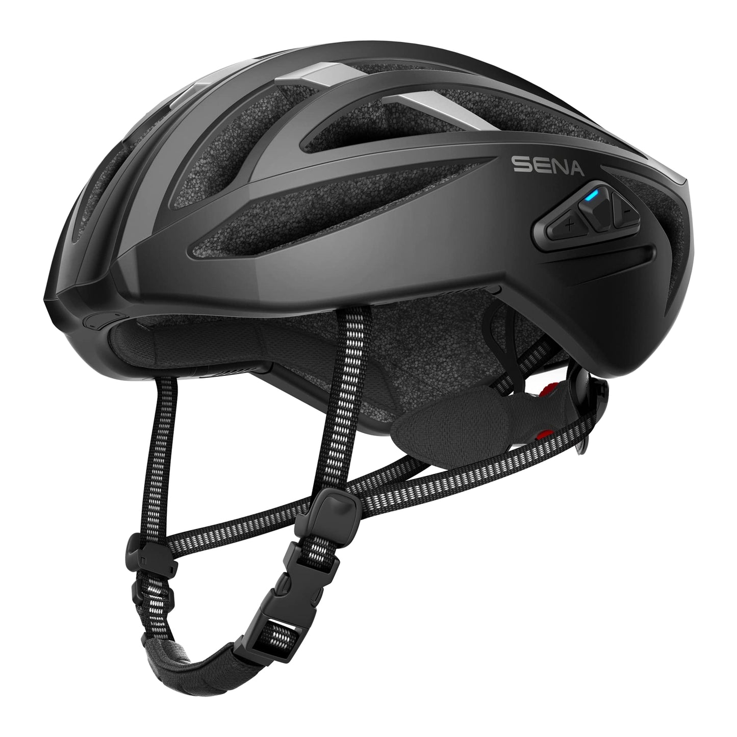 Sena R2X Smart Road Cycling Helmet with Alexa Built-in and Mesh Intercom (Matte0