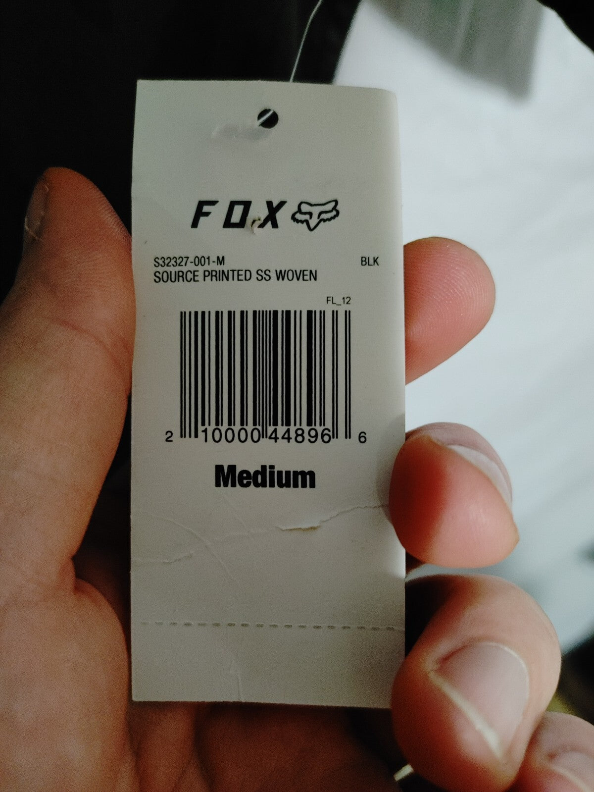 Fox Clothing Button Down M SOURCE PRINTED SS WOVEN1