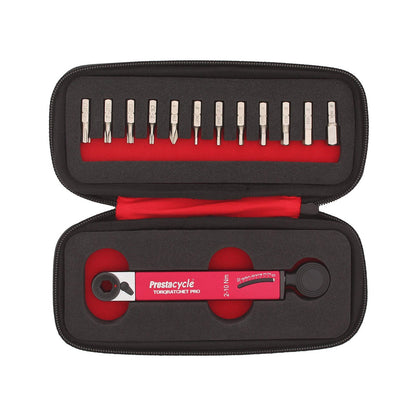 Prestacycle TorqRatchet PRO Deluxe Kit – 2–10Nm Torque Wrench & Ratchet0
