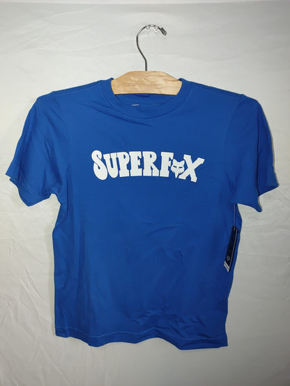 Fox Youth Supertrik SS Tee Blue Youth Medium0