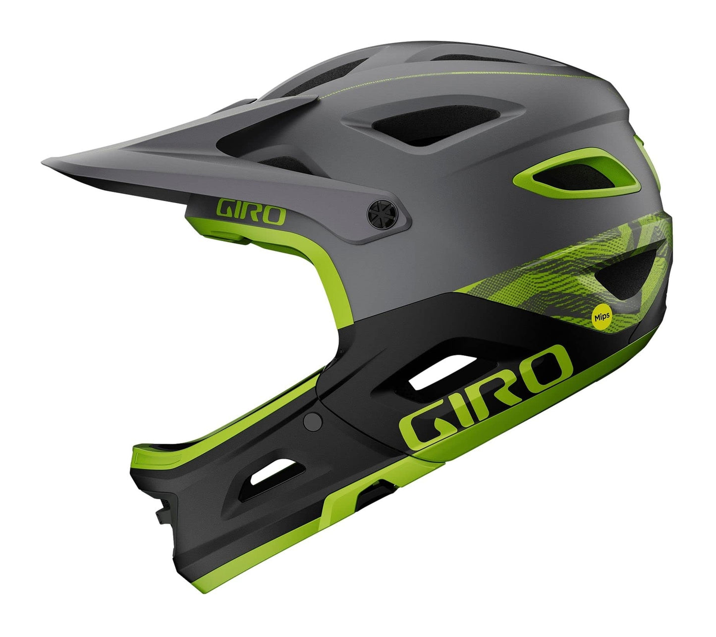 Giro Switchblade MIPS Adult Mountain Cycling Helmet - Matte Metallic Black/Ano1