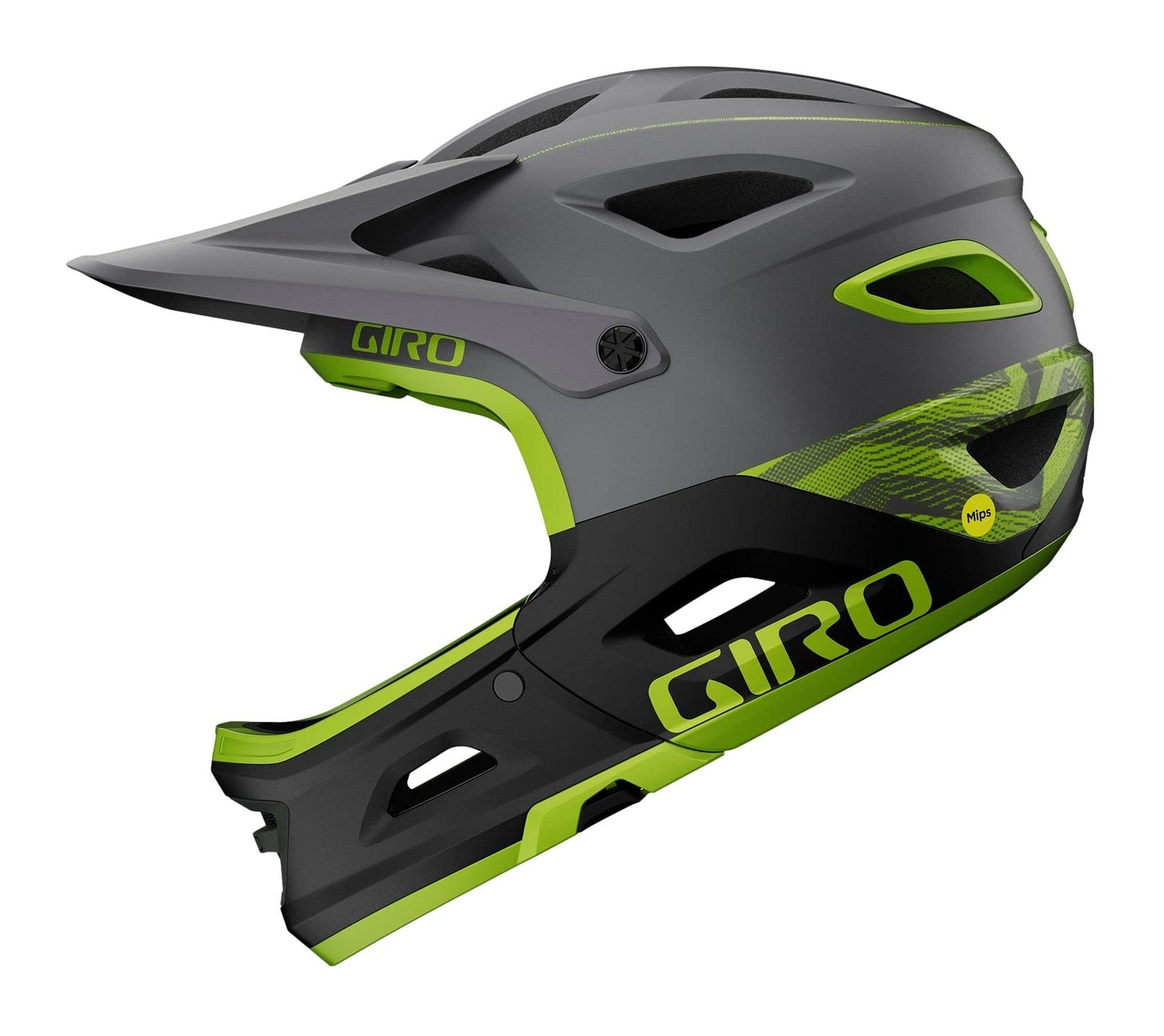 Giro Switchblade MIPS Adult Mountain Cycling Helmet - Matte Metallic Black/Ano1