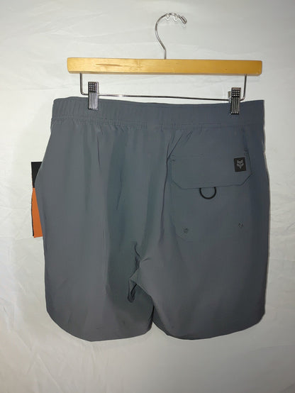 Fox Mens Essex Volley Solid Shorts Gray Medium1