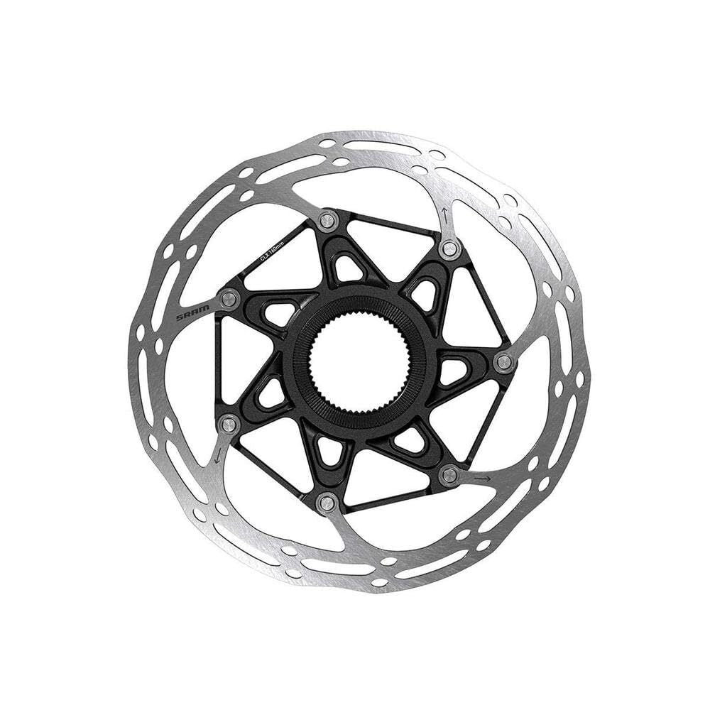SRAM Rotor Centerline 2 Piece CenterLock 140mm Black Rounded0