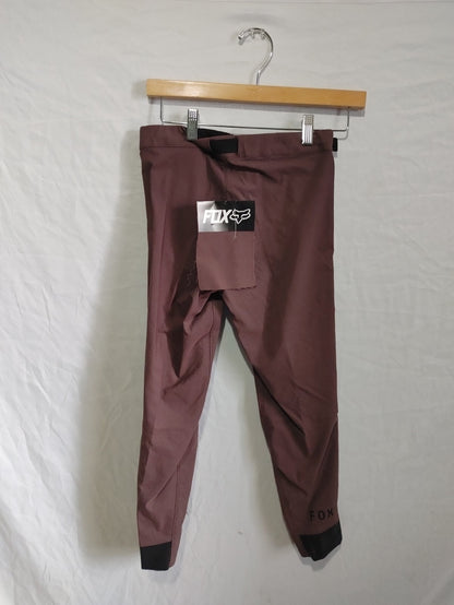 Fox Youth Ranger Pants Burgundy Size 241