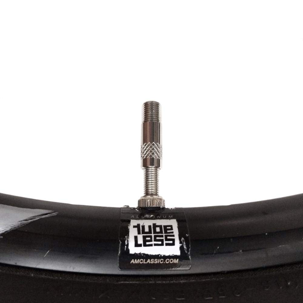 RideAir ConvertAir (Pair) Presta to Schrader Converter (not Adapter) Aluminium1