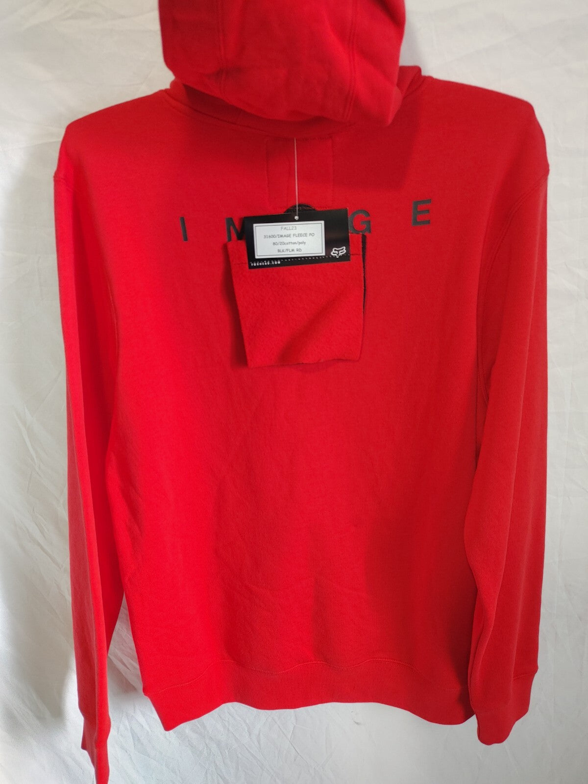 Fox Image Fleece PO Hoodie M1