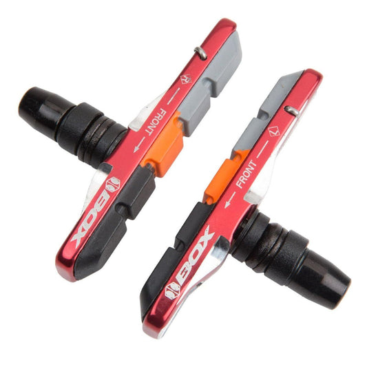 Box One 70 Millimeters BMX Brake Pads w/CNC-Machined Cartridge Body, Silver0