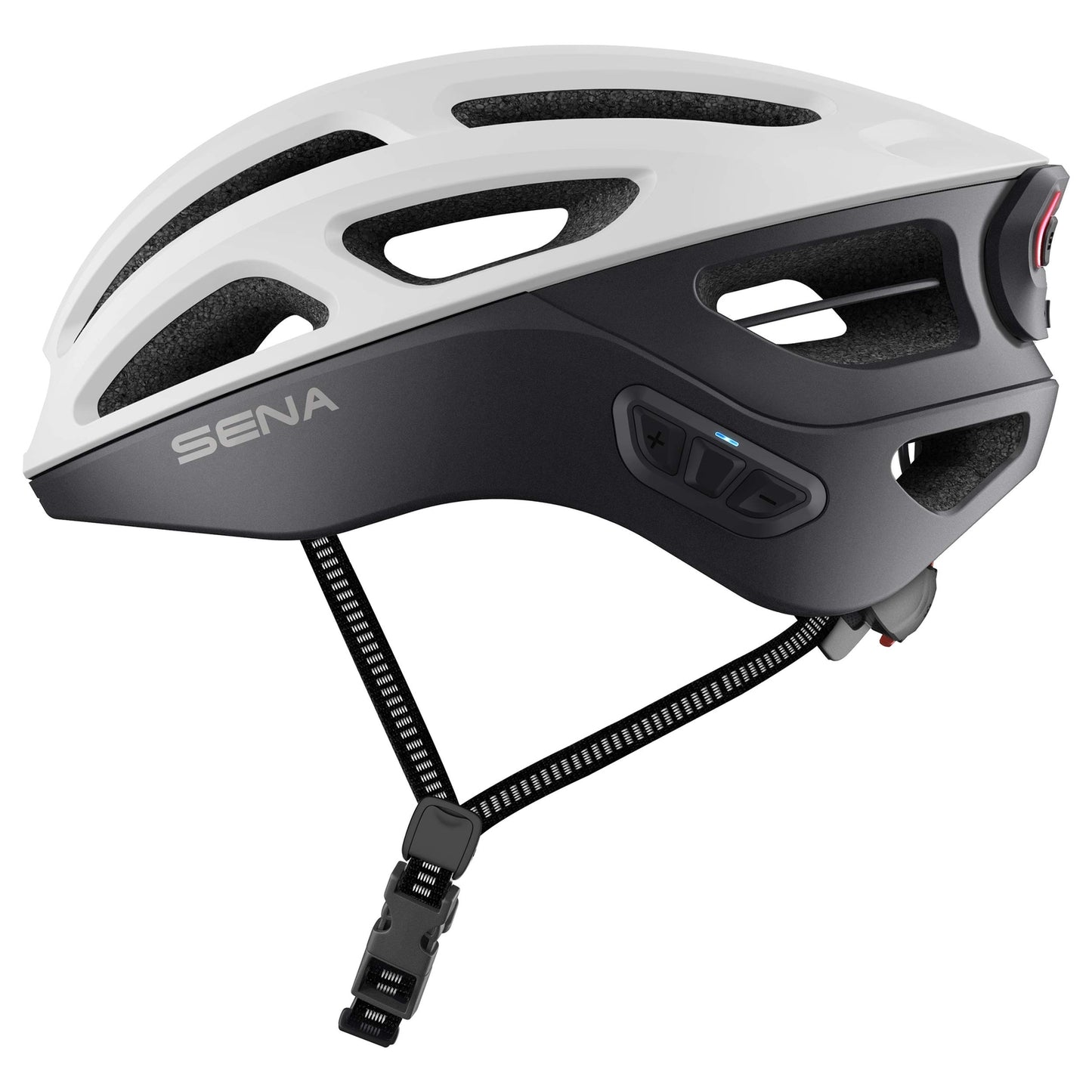 Sena R1 EVO Smart Cycling Helmet (Matte White, Small)7