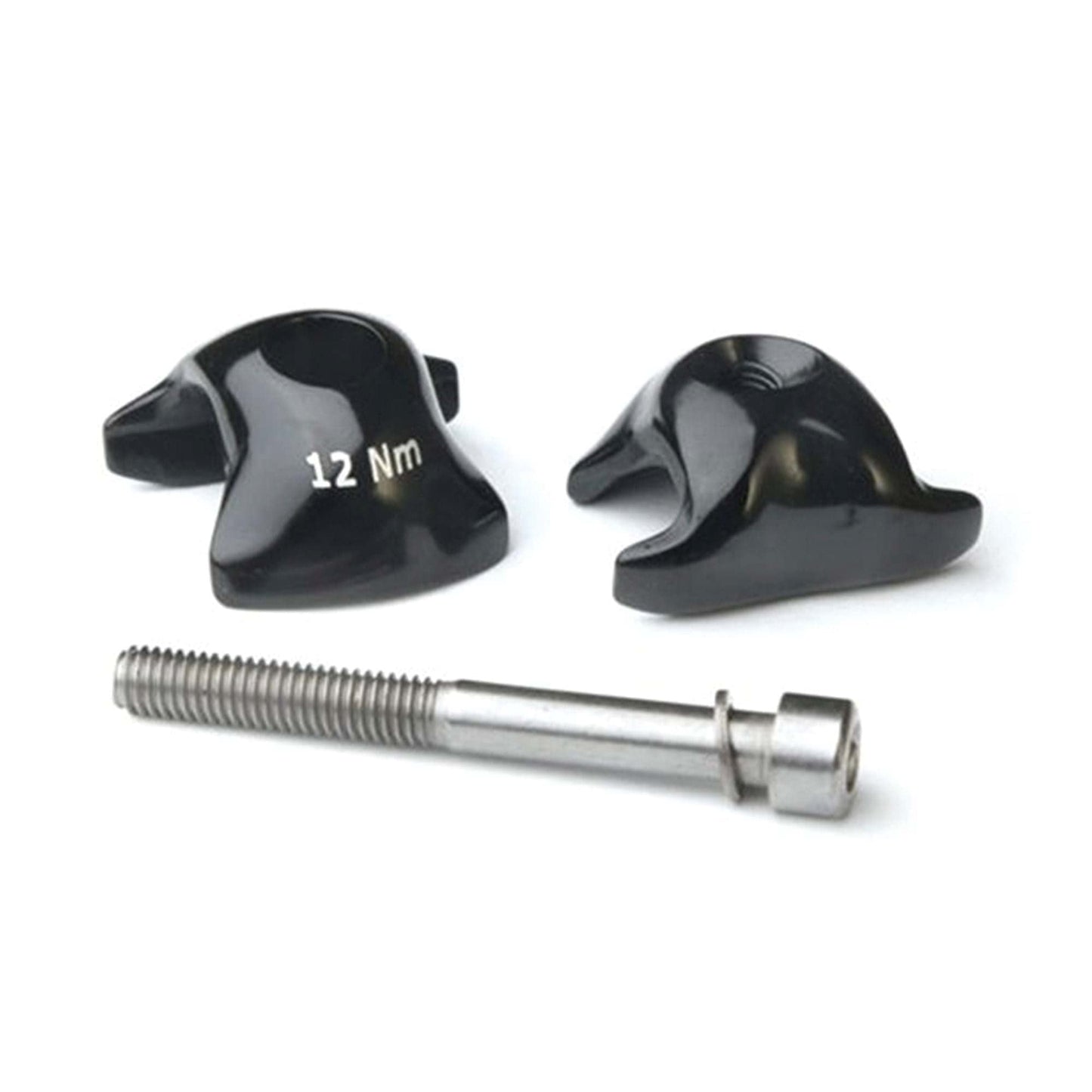 Ritchey WCS Alloy 1-Bolt Rail Clamps: Black 7mm x 7mm0